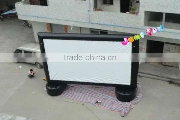 inflatable air tight movie screen advertising inflatables