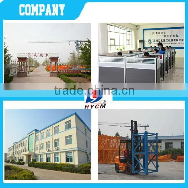 Shandong HYCM new condition tower crane QTZ160 5030 12 ton