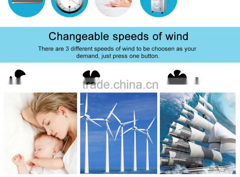 Portable Cooling Home Air Conditioner Fan With Timer