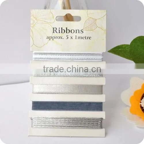 pattern ribbon, grosgrain ribbon , ribbon trim set , scrapbooking ribbon, ribbon for bowing