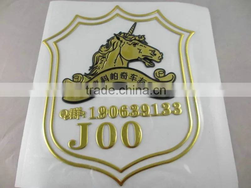 flower shape hawaii 3d pvc sticker,soft plastic 3D PVC car sticker