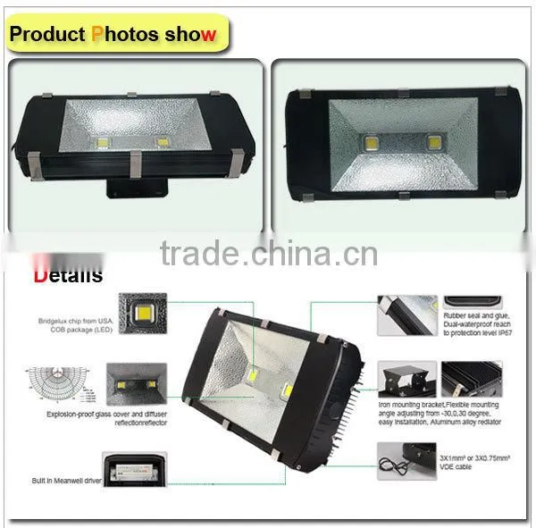 circuit 3000 watt 150W Headlight Tuning Light Bridgelux Led Flood Light