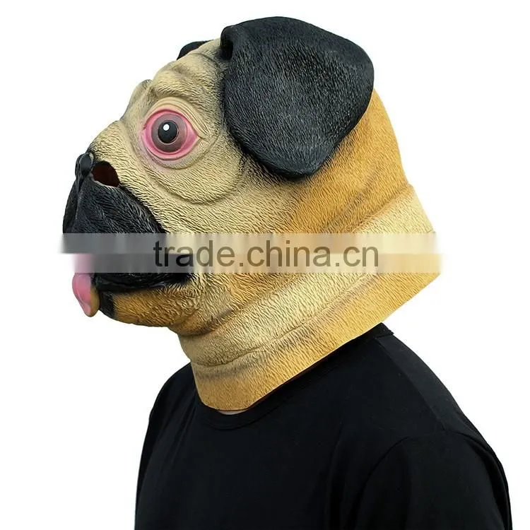 christmas moving mouth animal dog fetish party mask