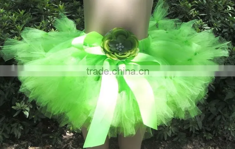 2016 New Product Children Bow Design Tutu Skirt, Direct Manufactory Handmade Baby Girl Petti Skirt, Baby Girl Summer Dress