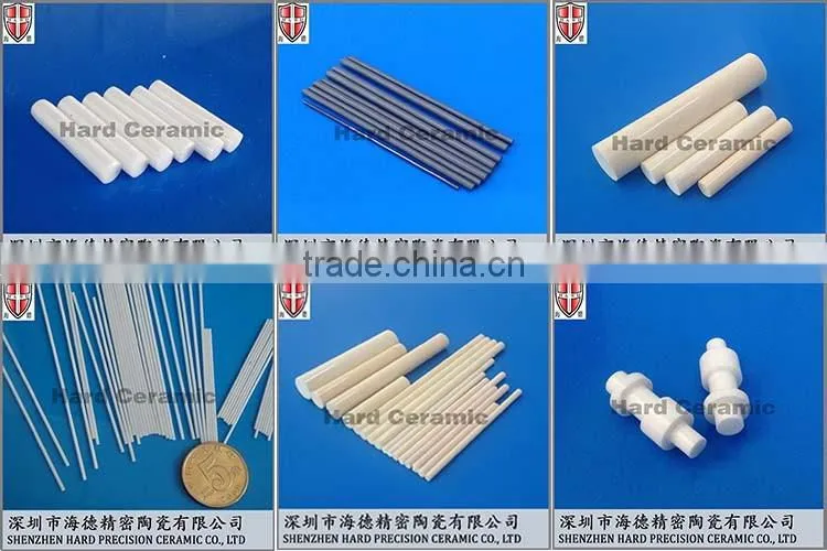 Yttria stabilized zirconia/YSZ/Y-TZP ceramic gear shafts/rods suppliers