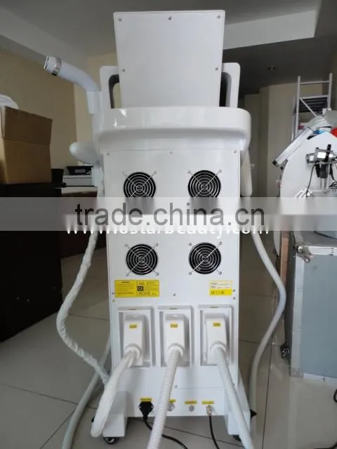 3 IN1 Multi-Functional Beauty Equipment IPL RF ND YAG LASER NE 02