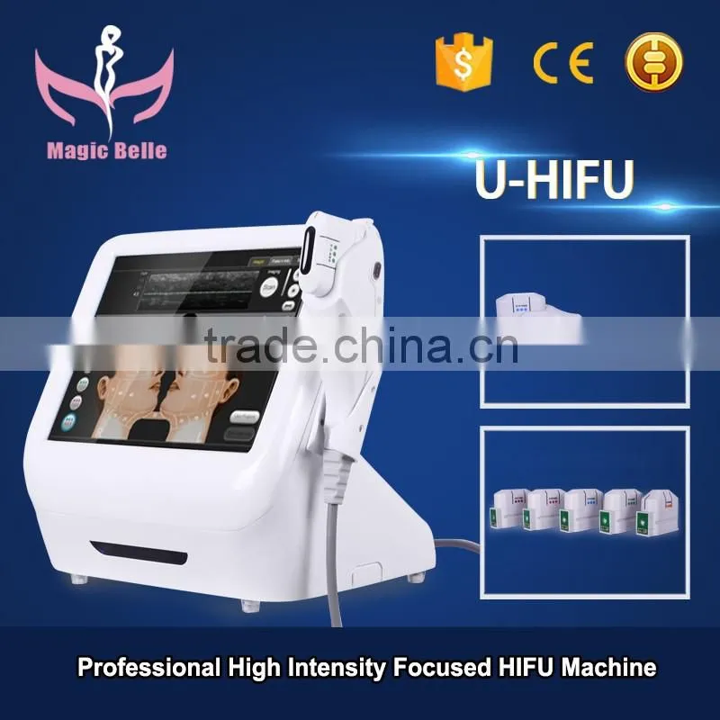 5 Heads HIFU!!! Slimming HIFU/Face Lift HIFU Machine Portable HIFU Machine for Home Use