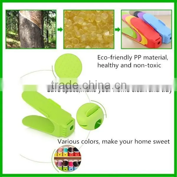 Fashion Design Colorful plastic Shoe Rack