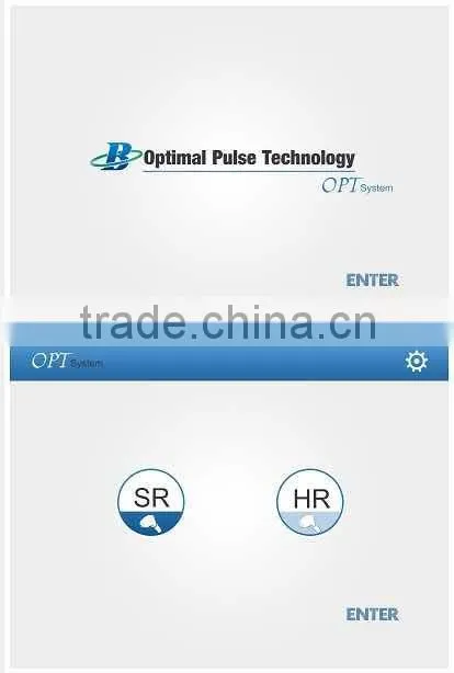Factory price vertical ipl+rf e-light hair removal machine with FDA
