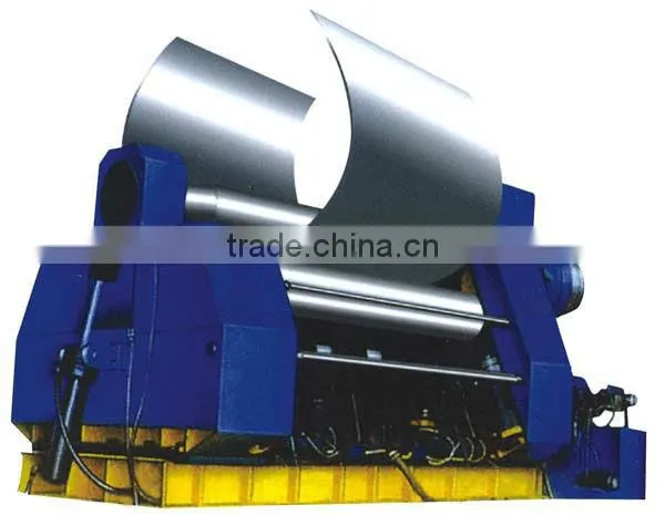 2000mm CNC 4-rollers hydraulic plate rolling machine,4 roller rolling machine,
