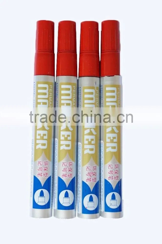 Permanent marker pen for animal husbandry equipment
