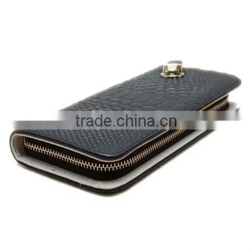 Big Aura Europe and the American Alligator Cow Leather Wallet/Purses (BCN003)