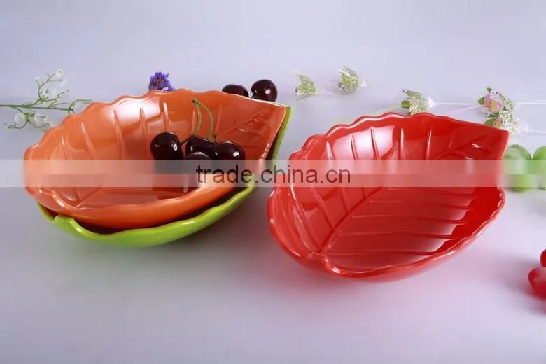 leaf shape melamine plate bowl tableware dinnerware set, dinnerware set arabic