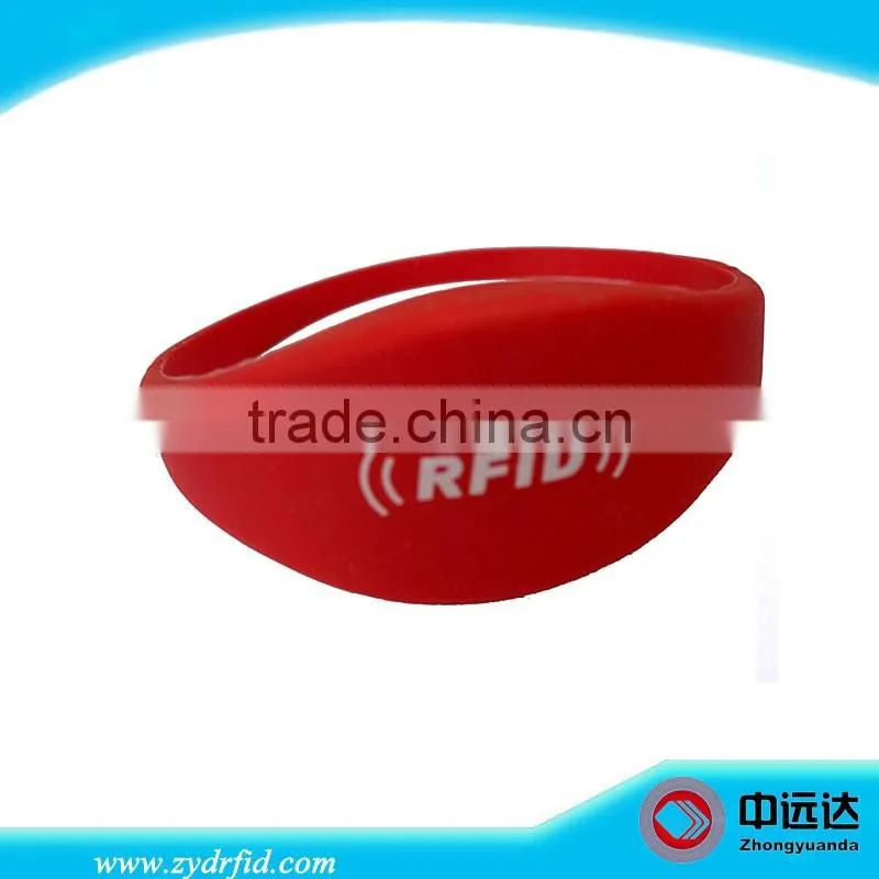 13.56MHz Ntag213 NFC smart tracking wristband bracelet