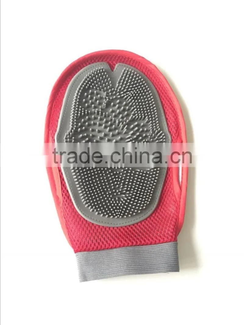 Pet Grooming washing Glove, dog cat Cleaning gloves