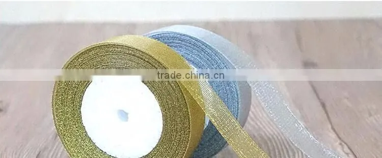 Multiple colour glitter band Metallic yard gift packing Festival LUREX decoration