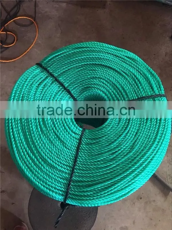 High Quality Latest Assort Color 3 Or 4 Strands PP Ropes