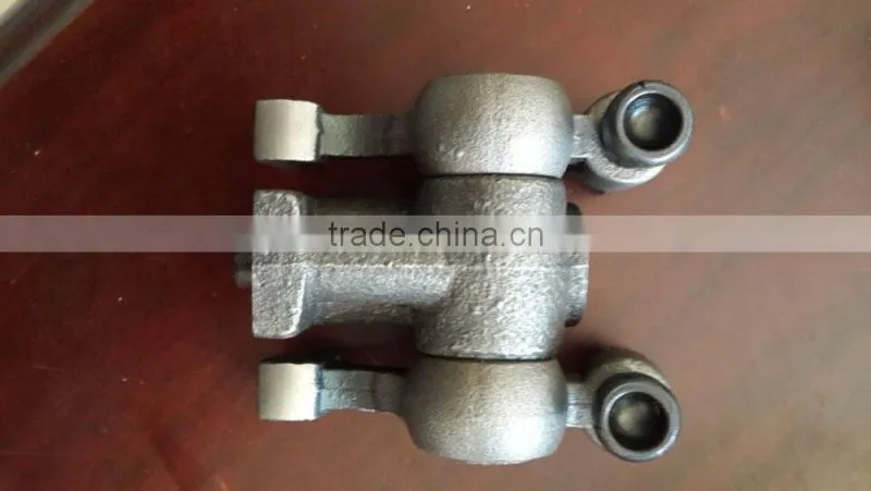 Rocker arm assembly for single cylinder diesel engine