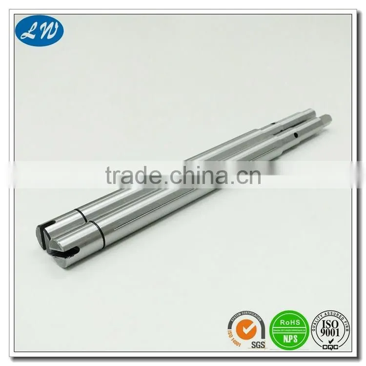 China manufacturing Precision sliding drive shaft for medical equipment with Ni-P-PTFE services