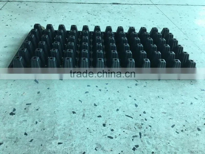 #014 black plastic seedling trays/High Quality black plastic seedling trays