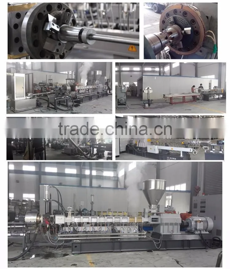 Recycling PVC Profile Extruder Machine Line For Plastic Compounds