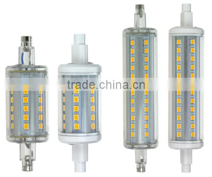 dimmable 220-240V 4W 5W 8W 10W 15W J78 J118 J189 LED R7s light replacing for halogen