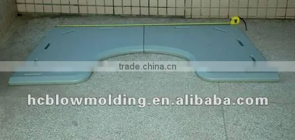 OEM Blow Molding Plastic Hard Hollow Board Advertising Hollow Plastic Board Mould Design