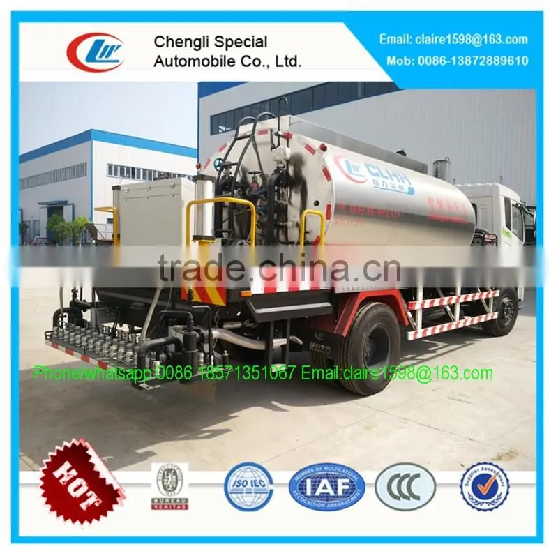 DongFeng 8cbm asphalt mixer truck, asphalt distributor truck,intelligent asphalt distributor