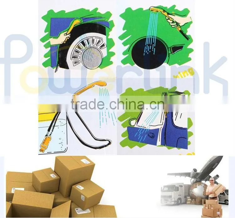 H90194 Portble 12V outdoor shower kit, car shower washer kit hiking & camping CH-DC12