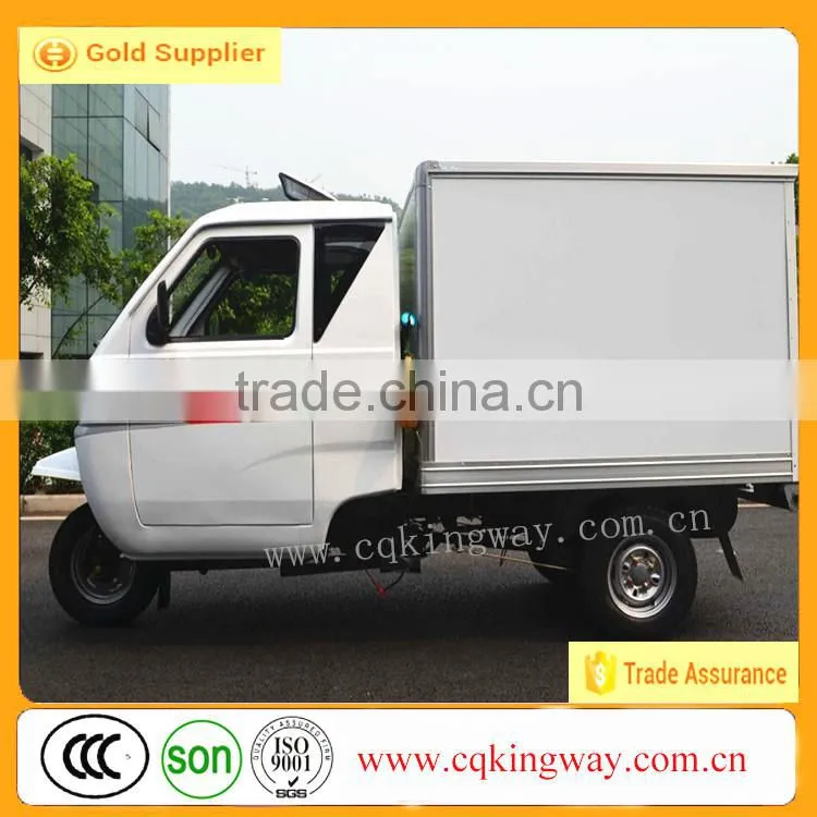 2015 New Design Cabin Cargo Tricycle Scooter, Adult Motor Tricycle Manufacturer in China,Truck Cargo Tricycle