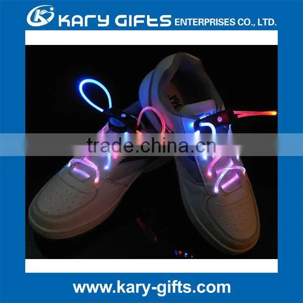 party glowing multi color changing led light up shoelaces