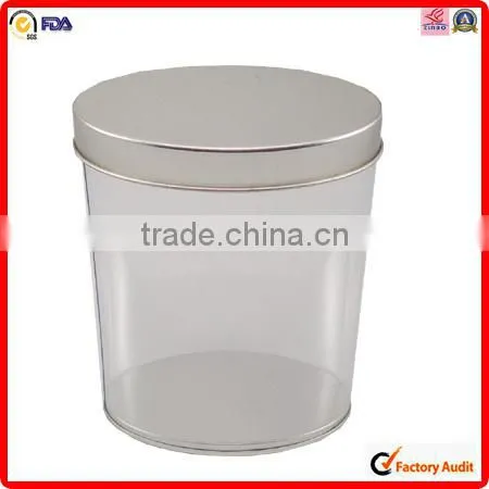 plastic packing clear tin mini cake boxes