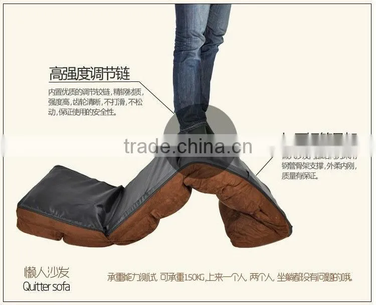 Portable folding legless floor chair,lounge sofa