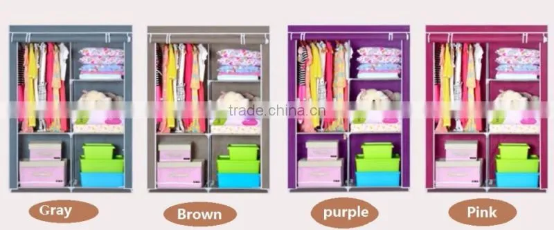 Bedroom Wardrobe Clothes Storage