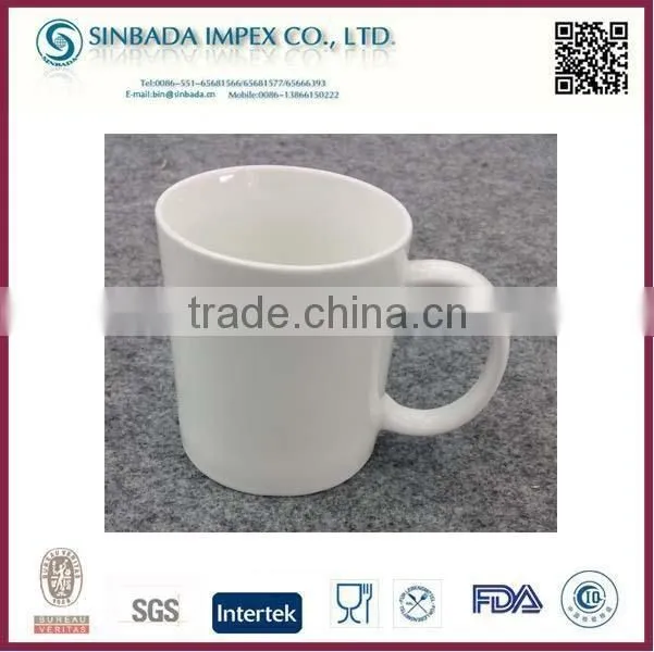 Ceramic White New Shape Mug Cookie