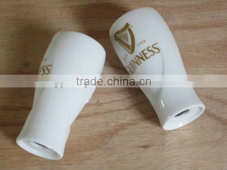 wholesale custom logo ceramic porcelain white salt and pepper shaker cruet set