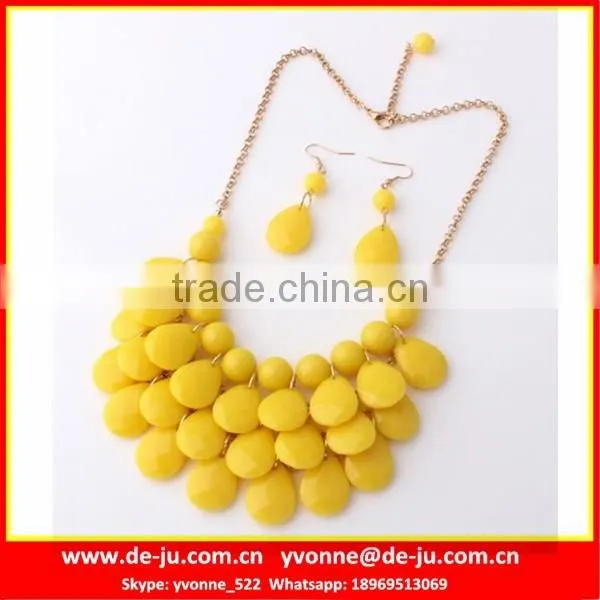 Vintage Charm Necklace With Earring