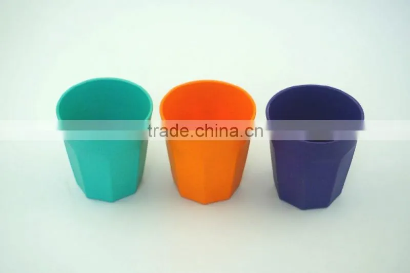 Best seller and feedback Degrade recycled alternative to plastic, Bamboo coffee Cup