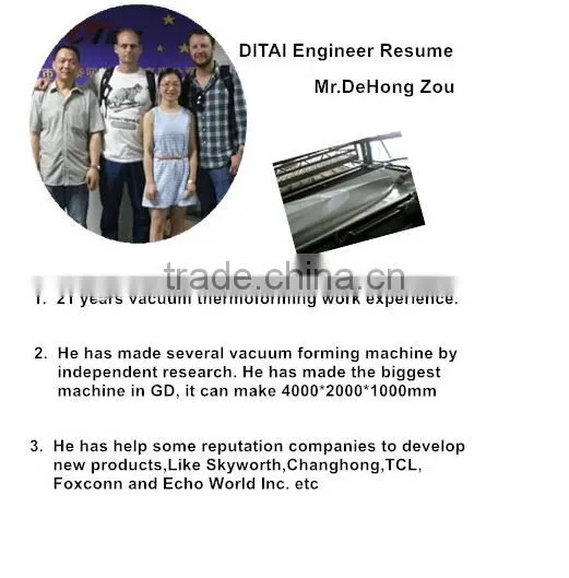 OEM vacuum forming plastic display stand