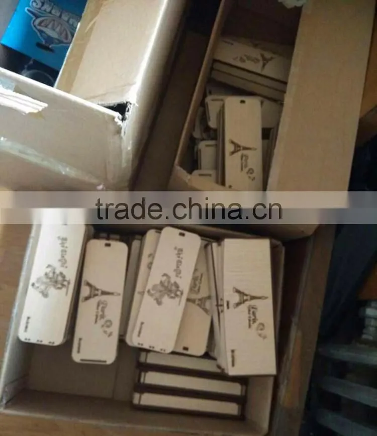 South Korea new design double create wood made pencil box,student stationery case