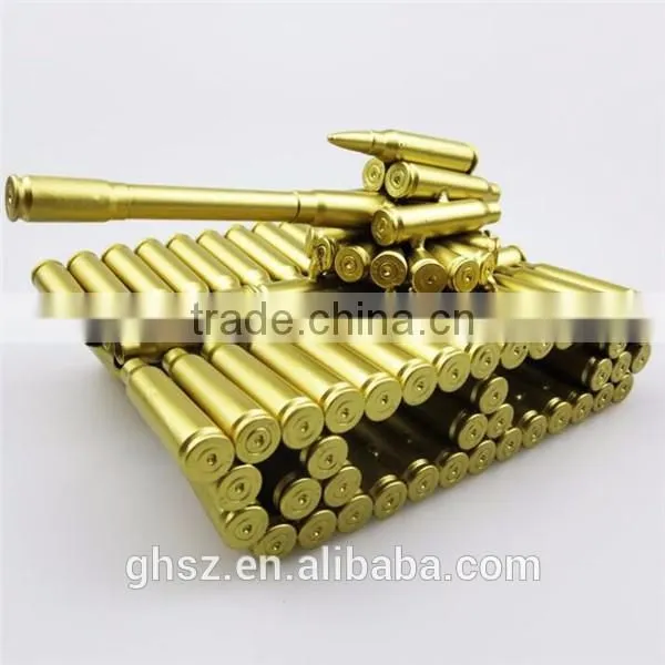 Custom arts craft bullet casings cheap metal tank model