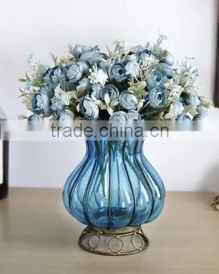 metal vase