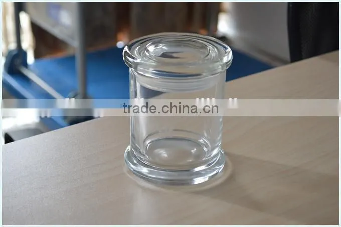 high clear glass metro jar factory wholesale