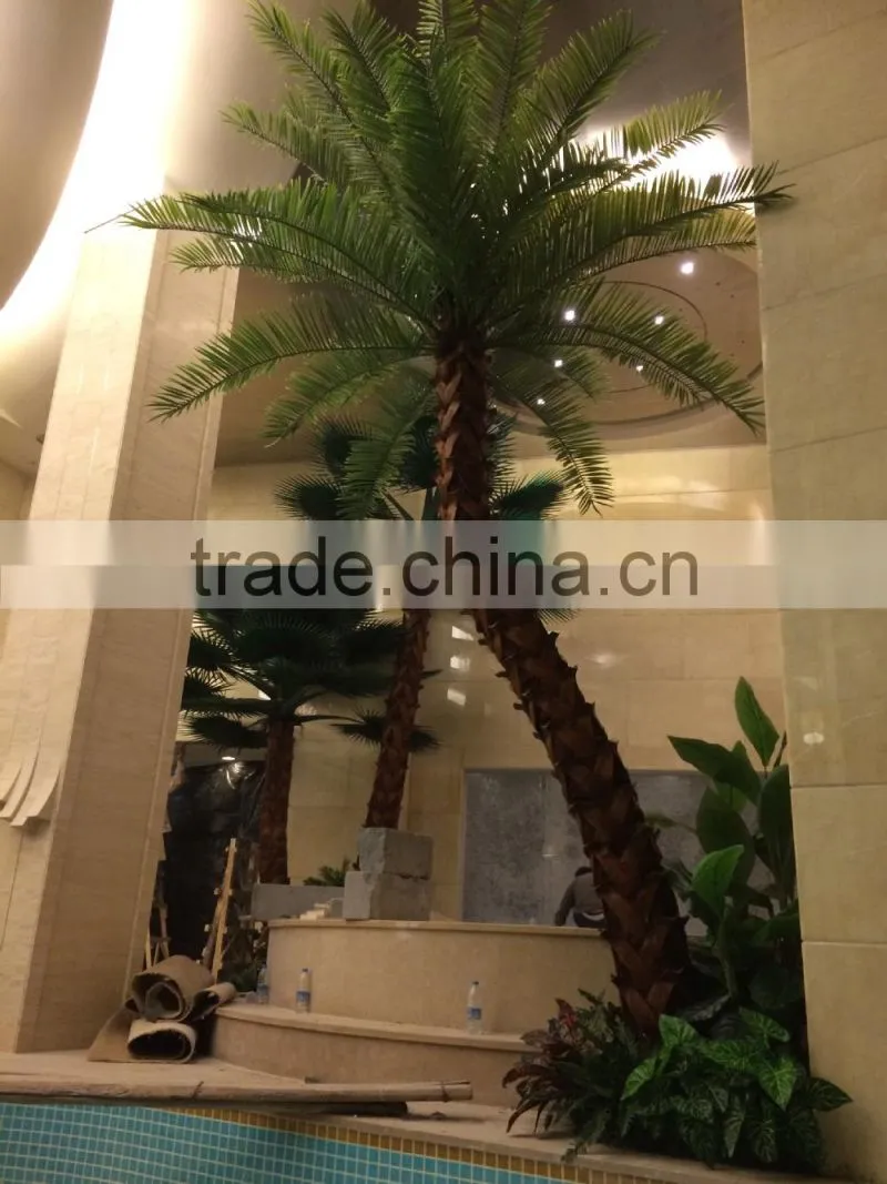 Customised High Artificial Indoor Palm Tree Decorative Artificial Plant