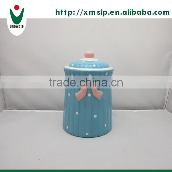 High quality ceramic canister factory supply