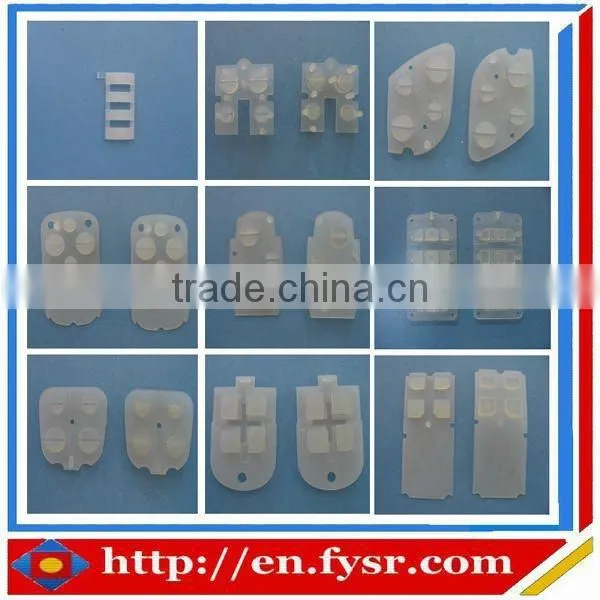 different customized silicone cell phone keypad silicone keypads supplier