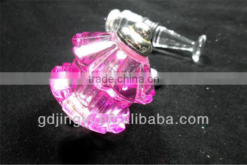 2014 gem shaped plastic wine bottle stoppers with LED lights