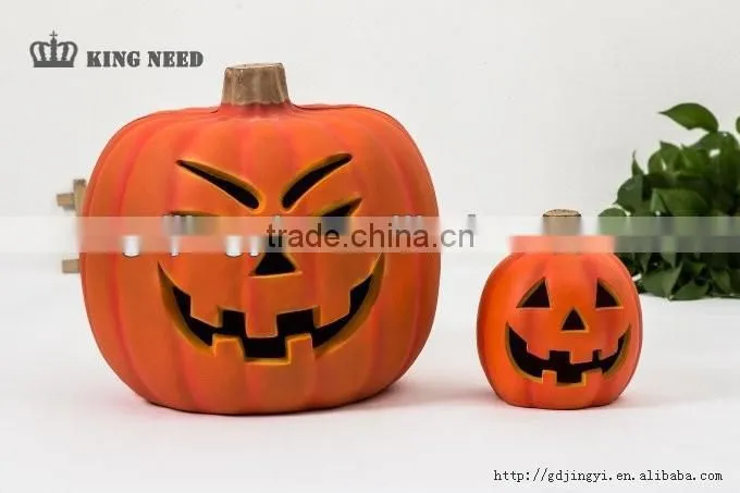 24 inch new plastic LED based acrylic pumpkin halloween decorations