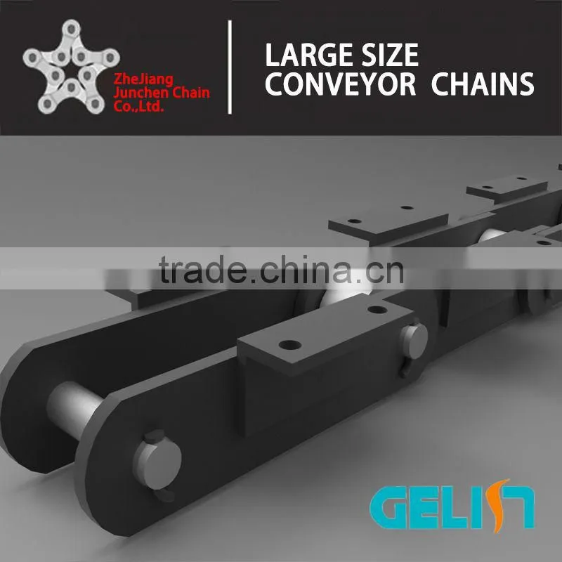 BWJ series heat treatment industrial apron feeder Conveyor Chain