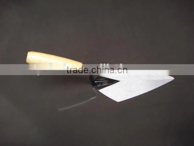 construction tools bricklaying trowel with wooden handle brick trowel